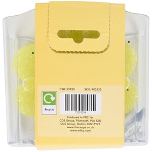 Sponge and Holder Set - Yellow
