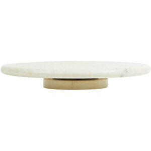 Marble Lazy Susan - White