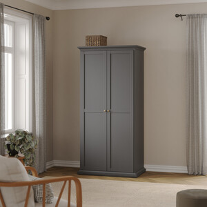 Paris 3 Piece Bedroom Set - Matt Grey