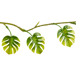 Solar Palm Leaf Garland - Green