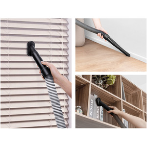 Motion Reach Pet 4L Bagless Upright Vacuum Cleaner - Black by Ewbank