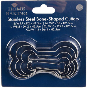 Set of 5 Stainless Steel Bone Cutters - Silver
