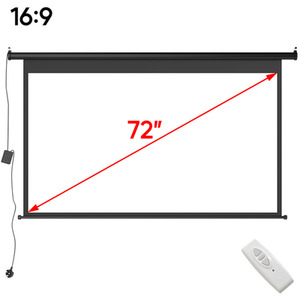 Electric Motorized Projector Screen by Livingandhome