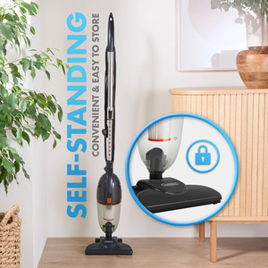 Corded Stick Vacuum Cleaner with 1.3L Dust Tank - Grey by VonHaus