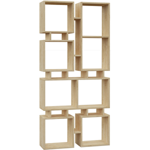 Rail Bookcase Modern Display Unit by Decortie