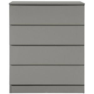 3 Piece Furniture Set Chest of Drawers Bedside Tables Birlea Oslo - Grey by Birlea