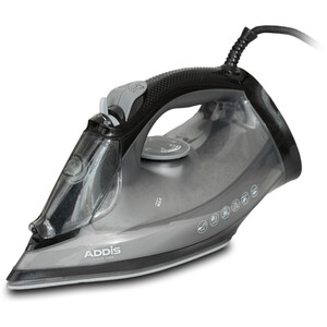 Large Steam Iron 2600W - Black by Addis