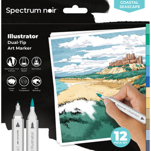 Spectrum Noir Illustrator 12 Pack by Spectrum Noir