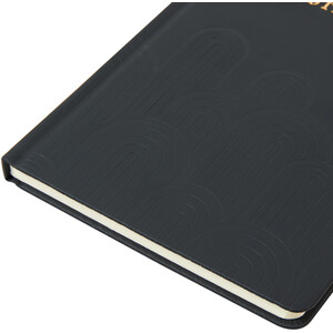 Embossed PU Notebook A5 - Black