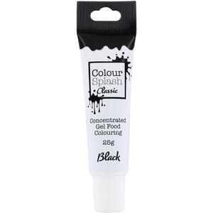 Food Colouring Splash Gel - Black by Culpitt