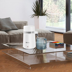 4L Countertop Water Distiller - White by ZOKOP