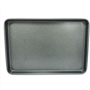 Marble Stone Finish Oven Tray - Grey / Large