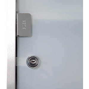Stainless Steel Wall Mounted Medicine Cabinet - Silver by HOMCOM