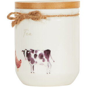 Daisy Farm Canister - Multicolour / Tea