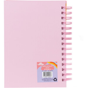Daisies and Dreams Chunky A5 Notebook - Pink by i-doodle