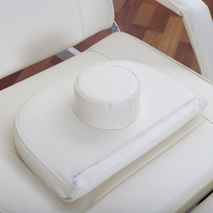 Electric Height-Adjustable Beauty Salon Bed - White by Livingandhome