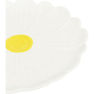 Daisy Plate - Yellow and White / Large