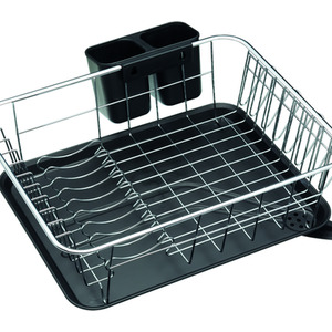 KitchenCraft Dish Drainer - Silver by KitchenCraft