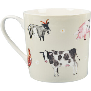 Pack of 4 Daisy Farm Boston Mug