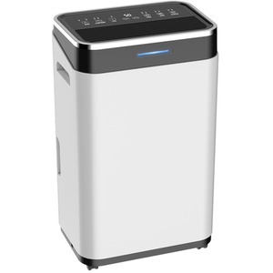 Auto-Off Coloured LED Quiet Dehumidifiers by Livingandhome