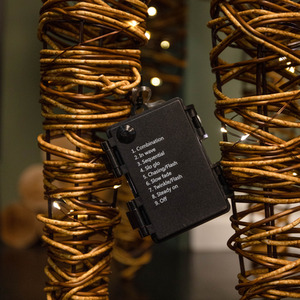 Battery Operated Light up Christmas Reindeer with 120 LEDs - Brown by Samuel Alexander