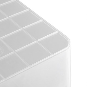 Set of 5 Plastic Clip Lidded Storage Boxes - Clear by JVL