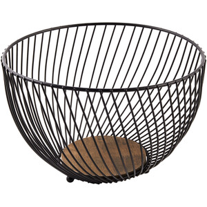 Malmo Fruit Bowl - Black