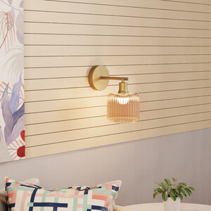 Micah Wall Light - Champagne and Gold