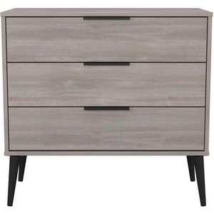 Tulsa Ready Assembled 3 piece Furniture Pack - Grey Oak