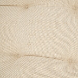 Double Sided Cotton Seat Pad - Natural