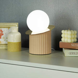 Octavia Table Lamp - Beige