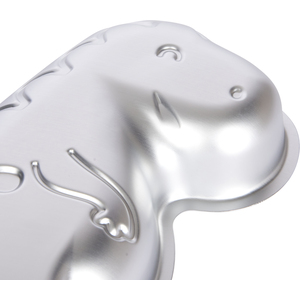 KitchenCraft Silver Anodised Dinosaur Shaped Cake Pan - Silver by KitchenCraft