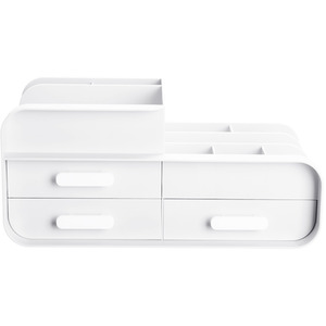 Versatile Makeup Organiser Box with Drawers by Livingandhome