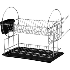 Catania Range Dish Drainer Range - Black by Casa