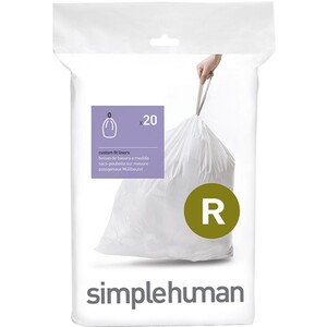 Simplehuman Custom Fit Bin Liners - R / 20 by Simplehuman