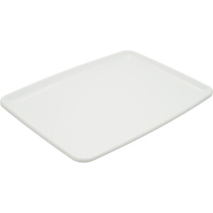 Pack of 3 Rectangular Serving Platters - White
