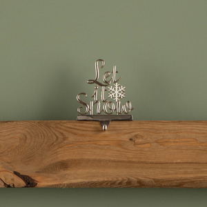 Silver Christmas Stocking Hanger Choice of Song by Samuel Alexander