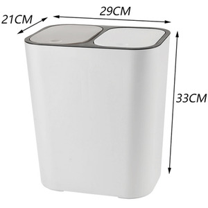 2 In 1 Kitchen Sorting Waste Bin by lifeideas