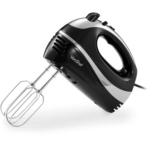 300W Electric Hand Mixer with 3 Attachments by VonShef