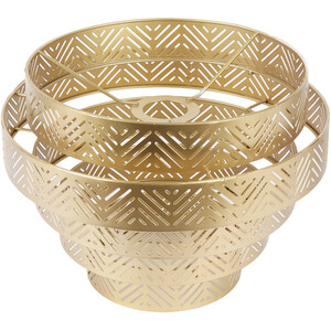 Soleil Tiered Pendant - Gold