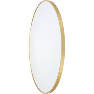 Pandora Round Mirror - 80 x 80cm - Gold by Home Garden Direct