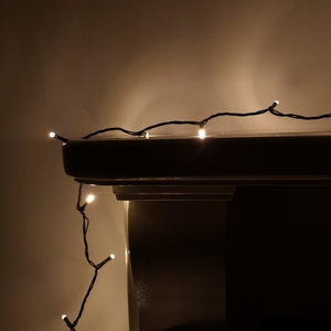 Premier 200 LED Warm Christmas Lights with Timer - Cool White by Samuel Alexander