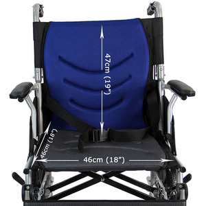 Aluminium Wheelchair Lightweight Folding Compact - Black by Actiasgear