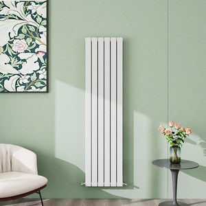 Vertical Flat Panel Radiator Central Heating Rad 1600-1800mm Double White - White / 40.8cm / 160cm by AicaBathroom