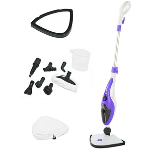 Neo 10 in 1 1500W Hot Steam Mop Cleaner and Hand Steamer - Purple by Neo