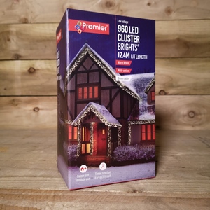 LED Cluster Multi Function Christmas Lights with Timer by Samuel Alexander