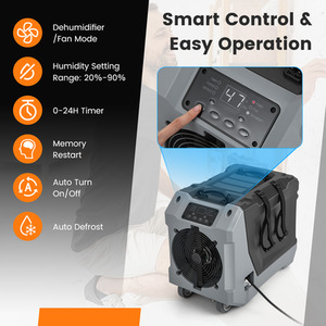 Crawl Space Dehumidifier with Pump by Costway