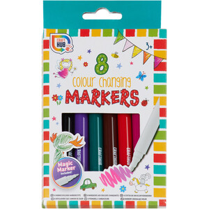 Pack of 8 Colour Change Markers by Craft Hub