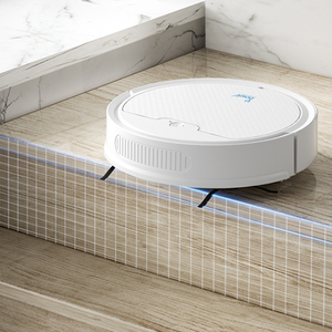 Intelligent Automatic Sweeping and Mopping Sweeping Robot - White