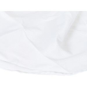 Waterproof Waffle Round Tablecloth - White by Divante